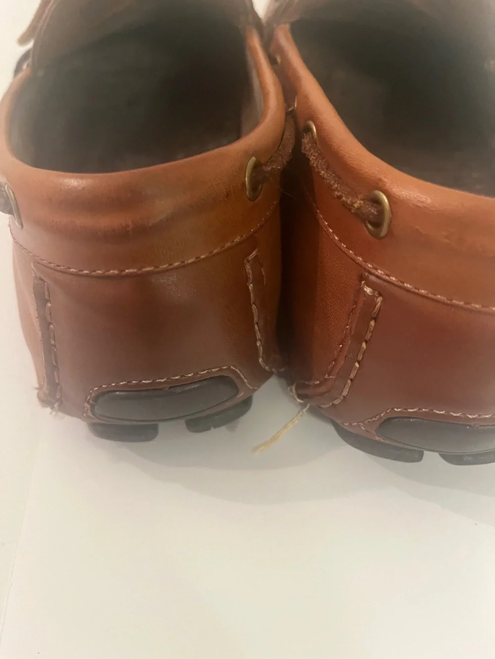 Kenneth Cole “Over the Moon” Leather Driving Loafers Slip on Shoes Men’s Size 10